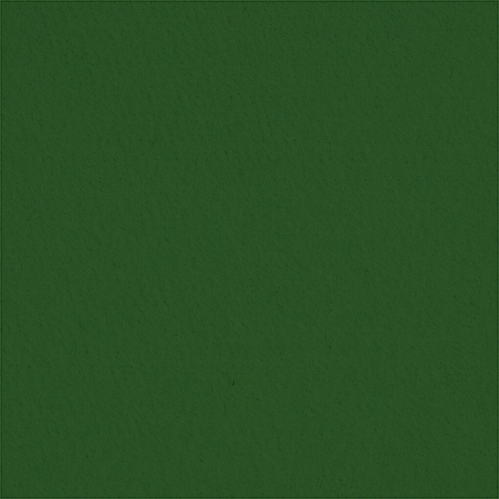 Hobbyfilt - 42X60 Cm - 3 Mm - Mørk Grøn - 1 Ark