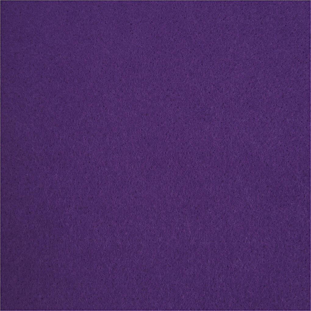 Hobbyfilt - A4 - 210X297 Mm - 1 5-2 Mm - Lilla - 10 Ark