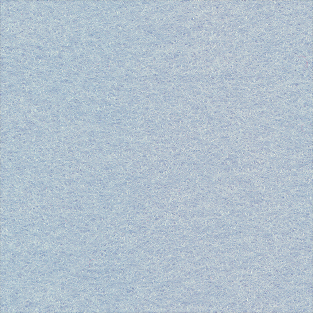 Hobbyfilt - A4 - 210X297 Mm - 1 5-2 Mm - Lyseblå - 10 Ark