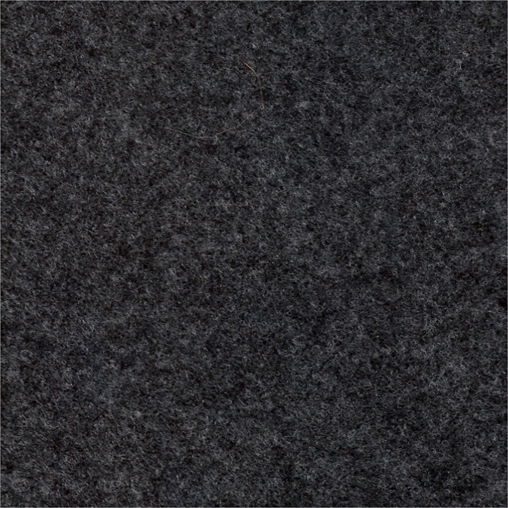 Hobbyfilt - A4 - 210X297 Mm - 1 5-2 Mm - Meleret - Sort - 10 Ark