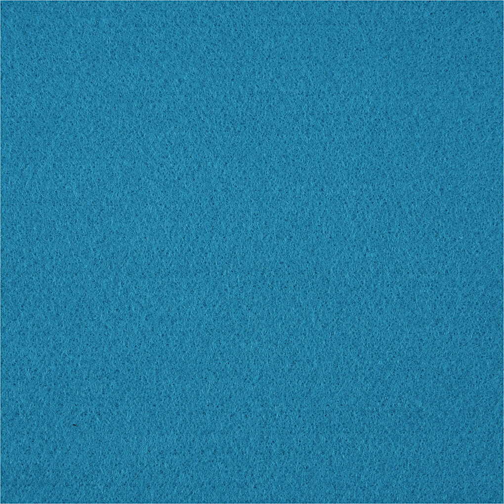 Hobbyfilt - A4 - 210X297 Mm - 1 5-2 Mm - Turkis - 10 Ark