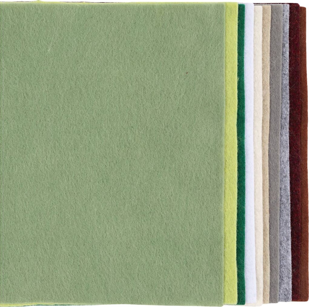 Hobbyfilt Ark - A4 - 210X297 Mm - Tykkelse 2 Mm - Natur