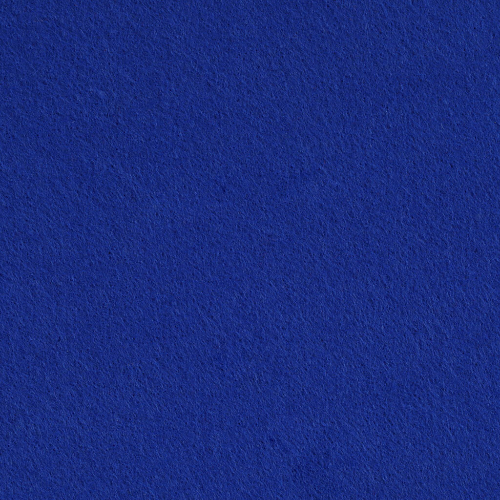 Hobbyfilt Rulle - B 45 Cm - 1 5 Mm - 180-200 G - Blå - 5 M