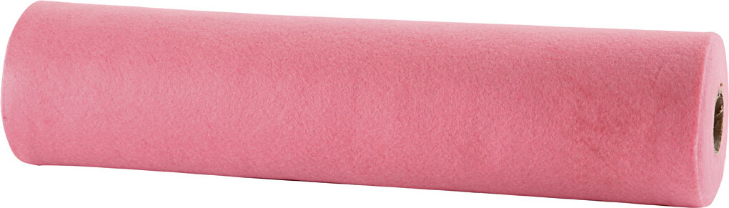 Hobbyfilt Rulle - B 45 Cm - 1 5 Mm - 180-200 G - Pink - 5 M