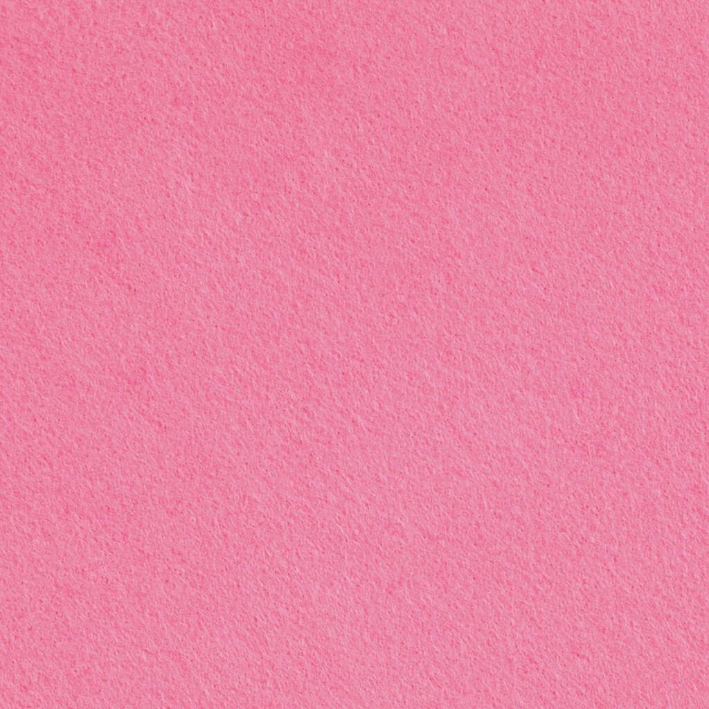 Hobbyfilt Rulle - B 45 Cm - 1 5 Mm - 180-200 G - Pink - 5 M