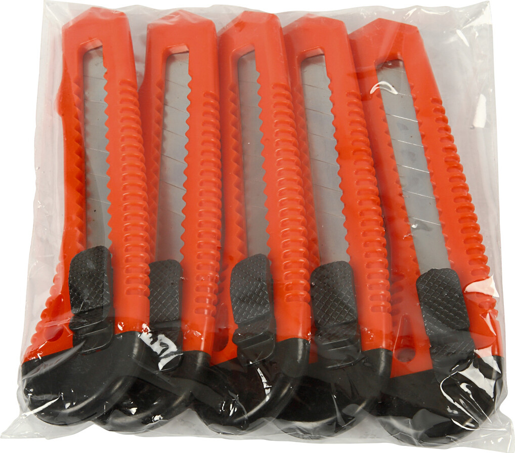 Hobbykniv - B 18 Mm - 5 Stk