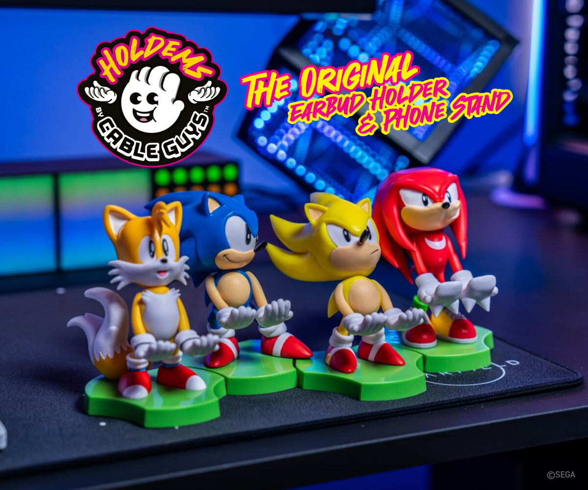Holdems By Cable Guys - Sliding Sonic Figur - Sega