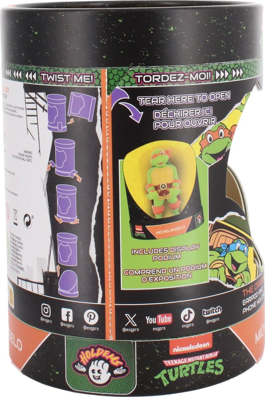 Holdems By Cable Guys - Michaelangelo Figur - Ninja Turtles