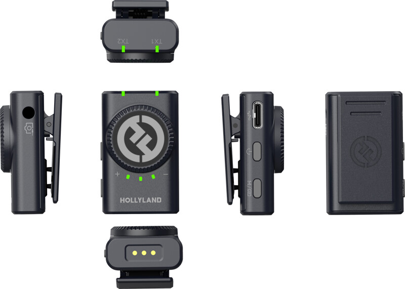 Hollyland - Lark M2 Combo Wireless Lavalier Microphone