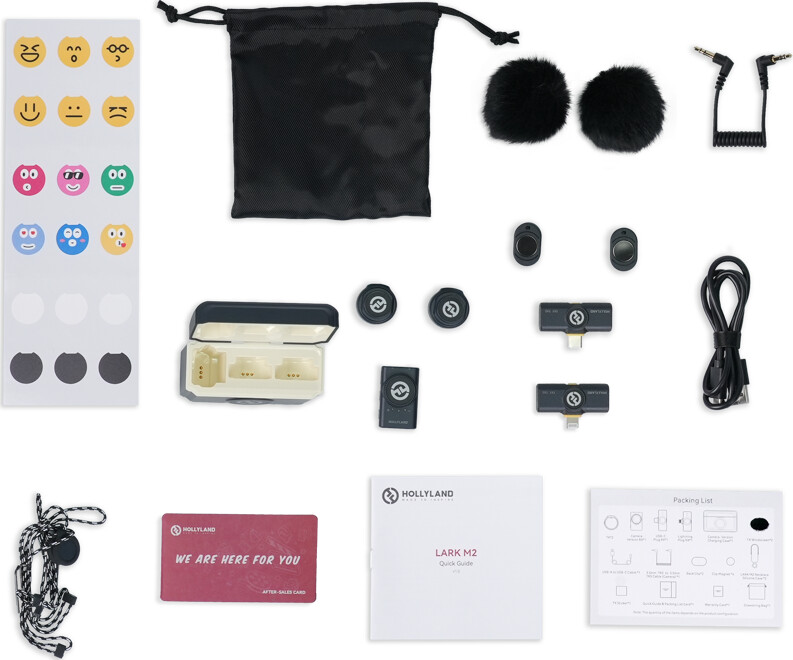 Hollyland - Lark M2 Combo Wireless Lavalier Microphone