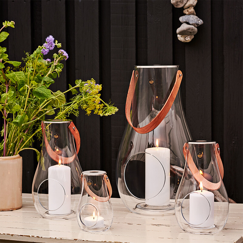 Holmegaard - Design With Light Lanterne - 16 Cm - Klar