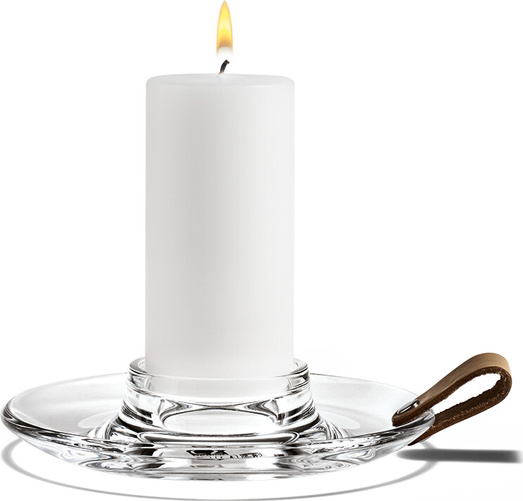 Holmegaard - Dwl Lysestage H45 Cm - Glas