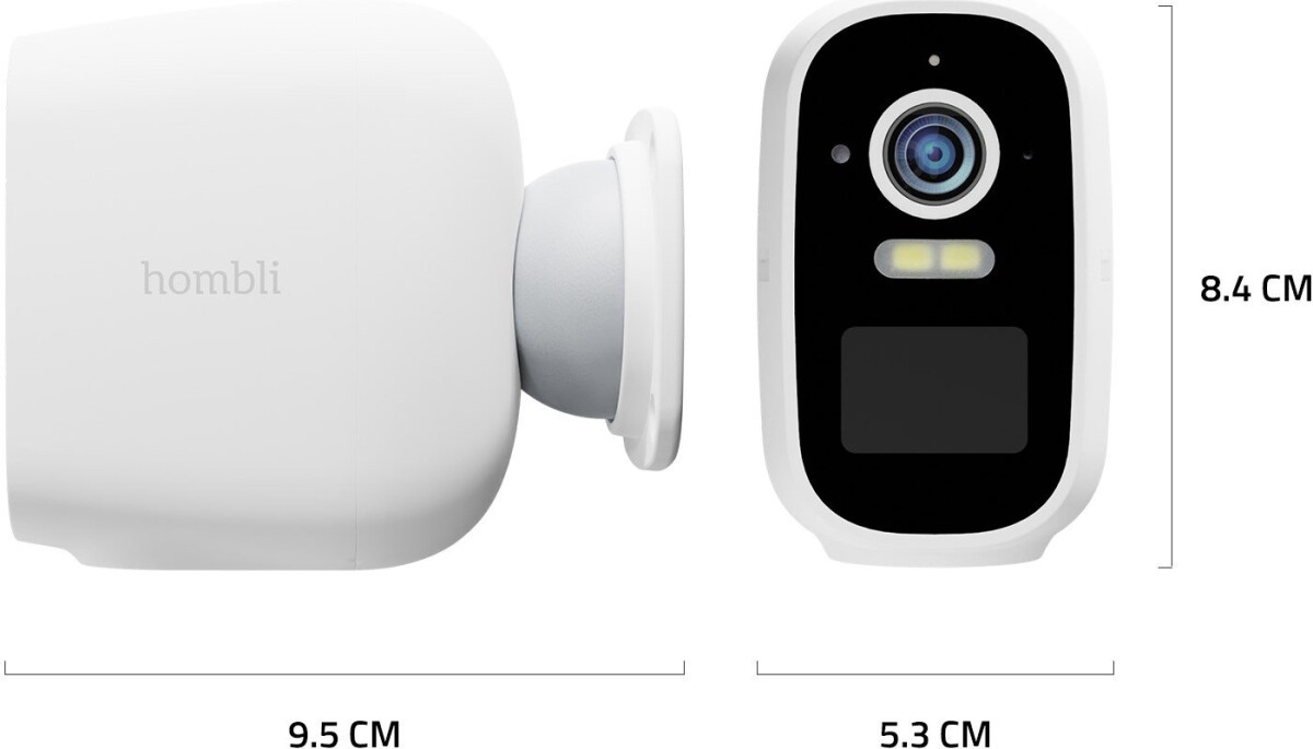 Hombli - Smart Battery Cam White