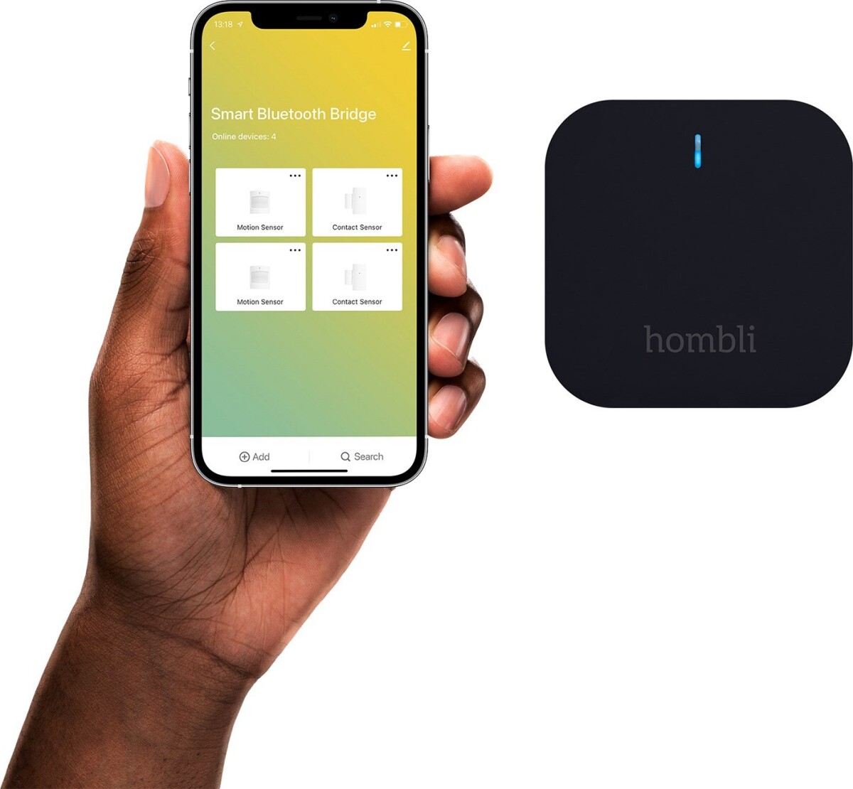 Hombli - Smart Bluetooth Bridge - Hub Til Trådløse Sensorer