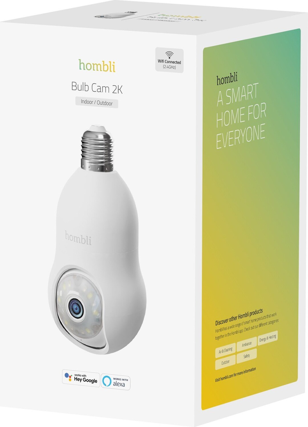 Hombli - Smart Bulb Cam Hvid