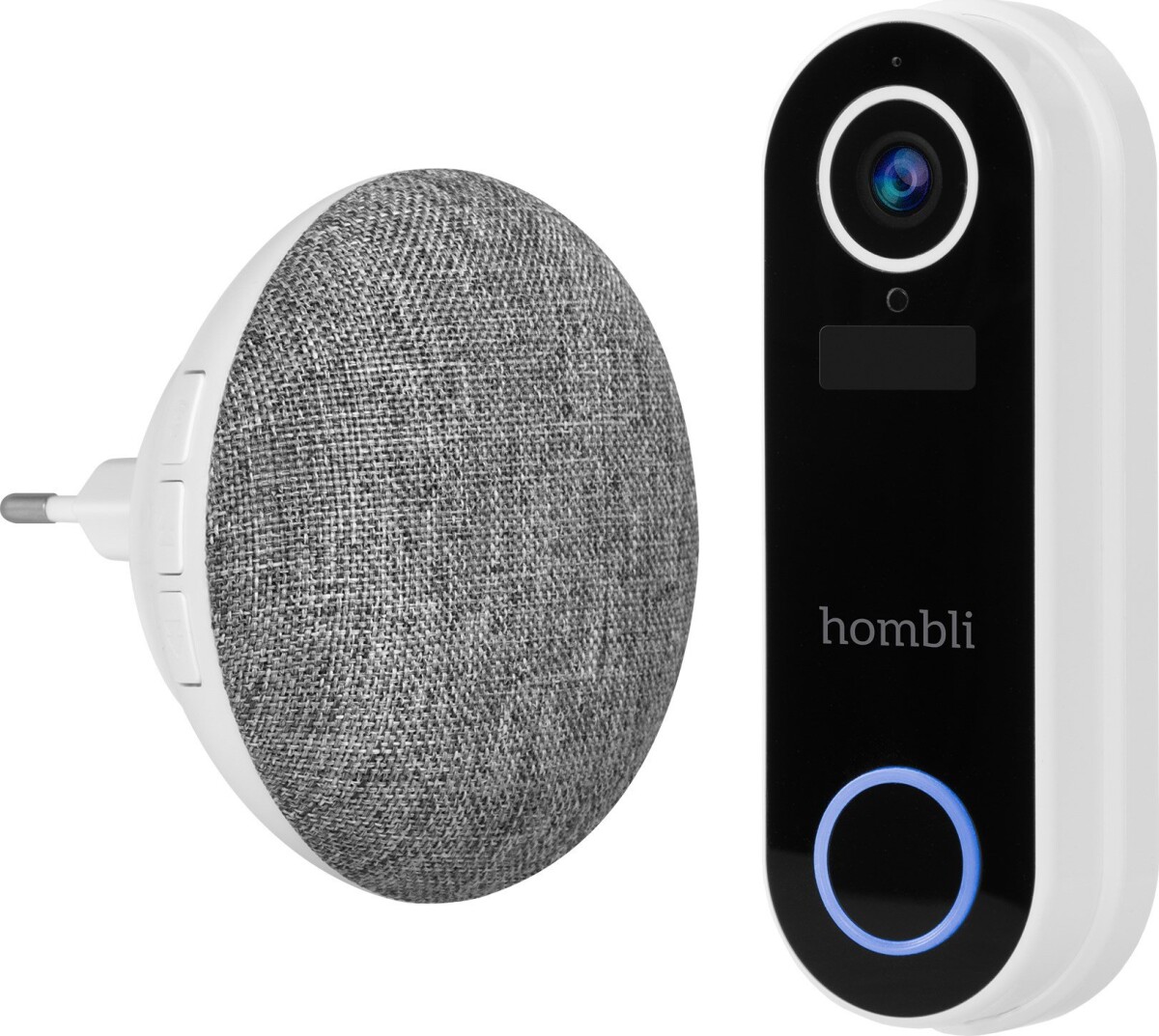 Hombli - Smart Doorbell 2 Chime 2 - Smart Doorbell Pack