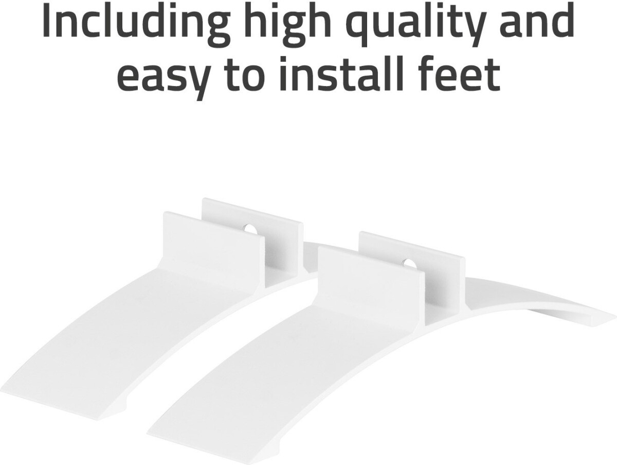 Hombli - Smart Infrared Radiator Heatpanel 350W - Hvid Metal