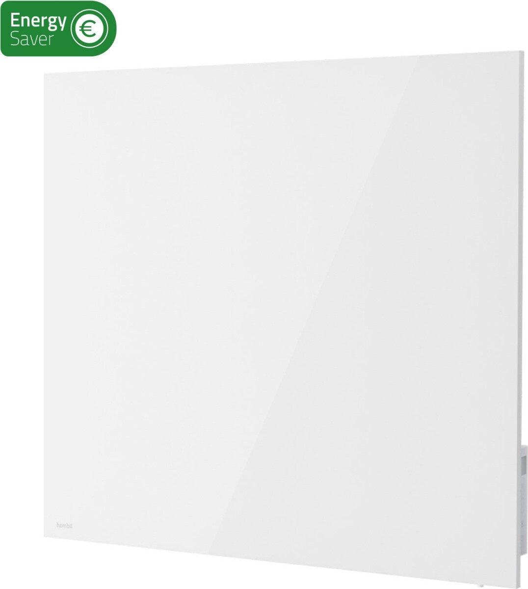 Hombli - Smart Ir Glas Varmepanel 400W Hvid 400W