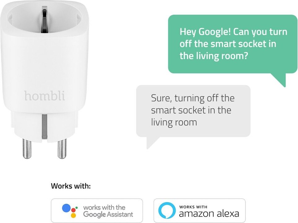 Hombli - Smart Plug - 3-Pak