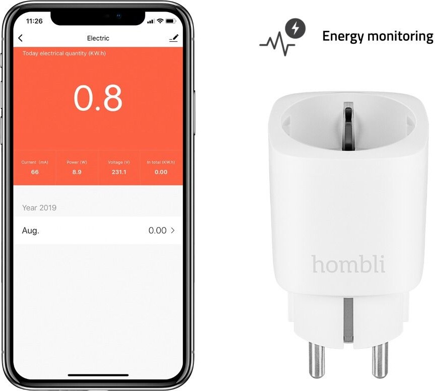 Hombli - Smart Plug - 3-Pak