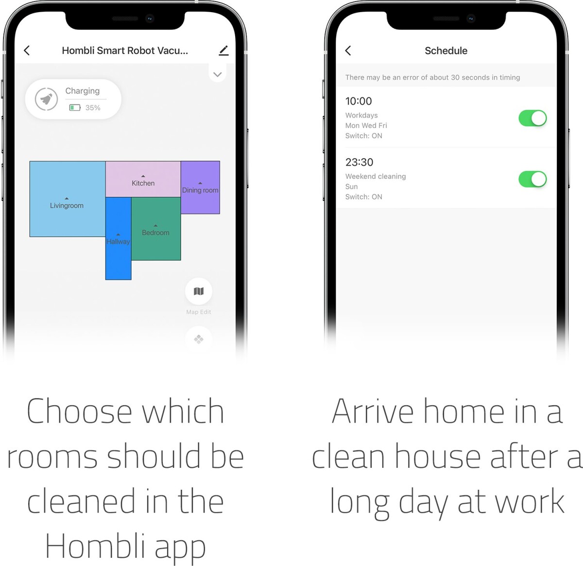 Hombli - Smart Robotstøvsuger