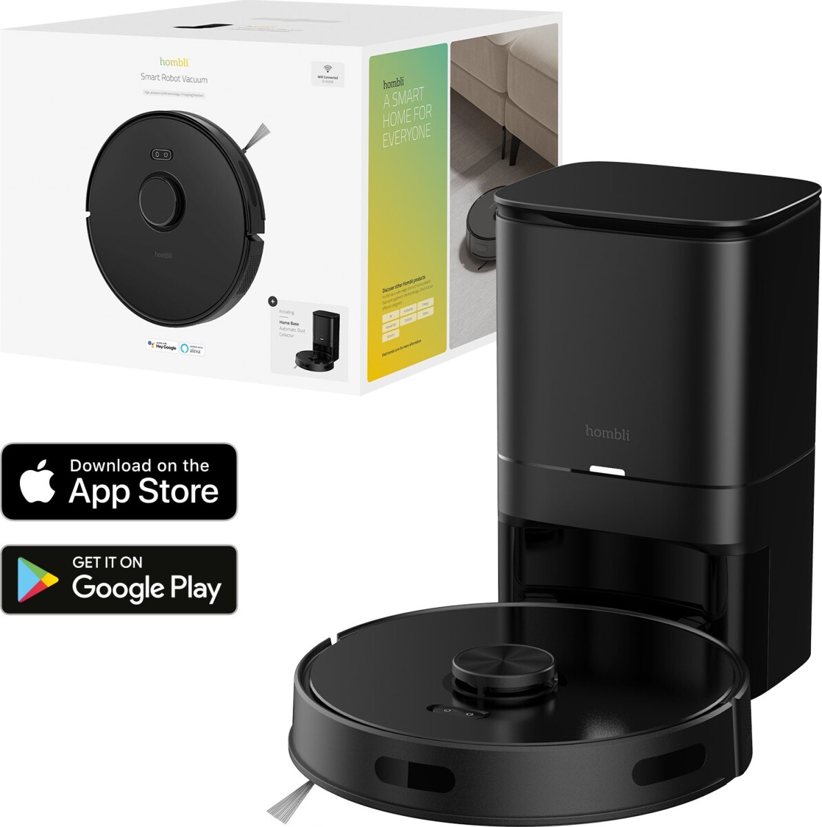 Hombli - Smart Robotstøvsuger