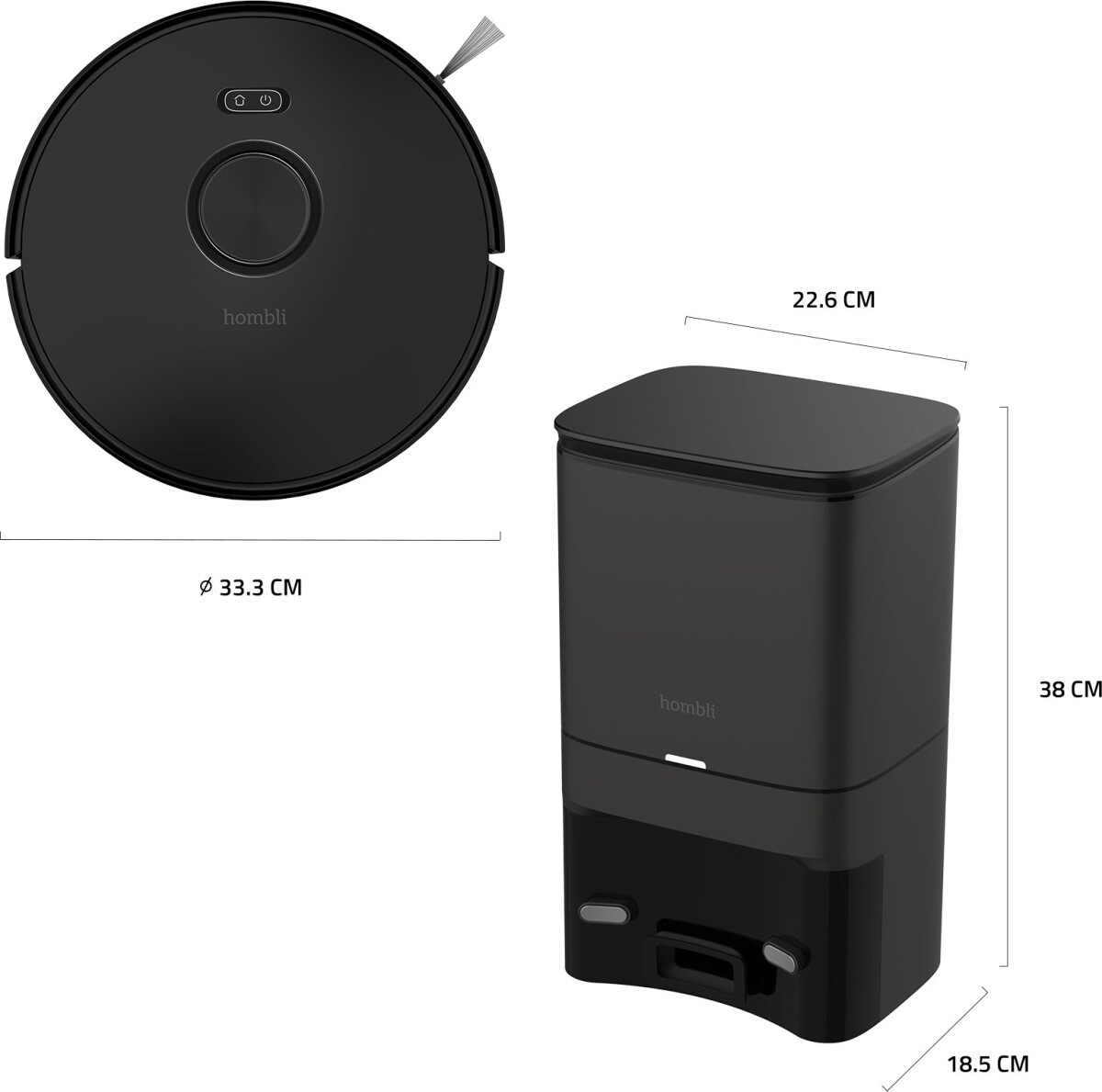 Hombli - Smart Robotstøvsuger