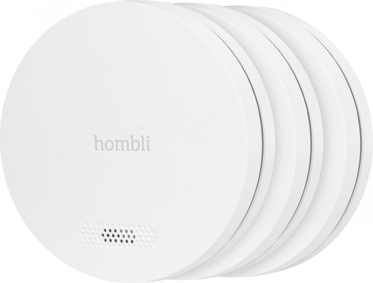 Hombli - Smart Smoke Detector Promo Pack 2 1 White
