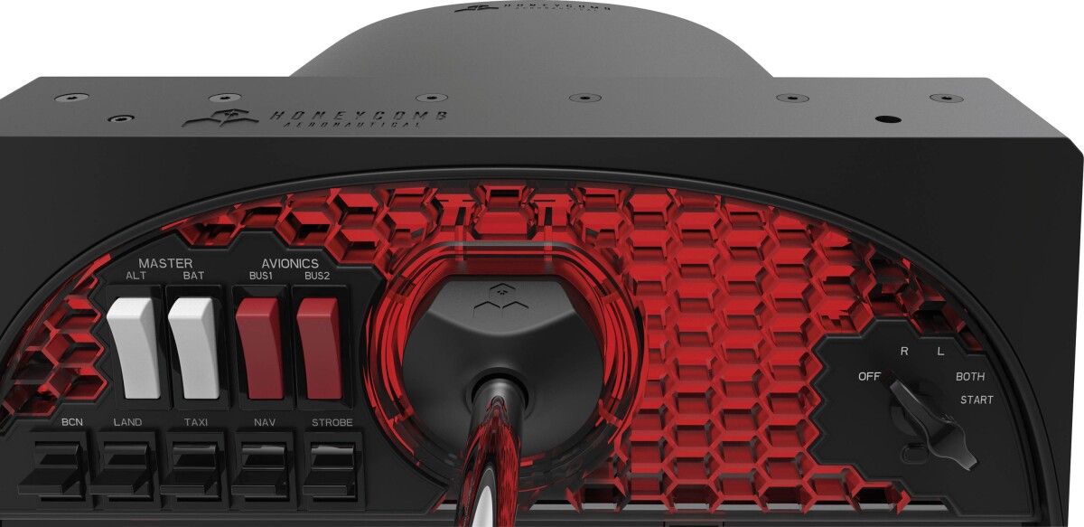 Honeycomb - Alpha Flight Controls Yoke Switch Panel
