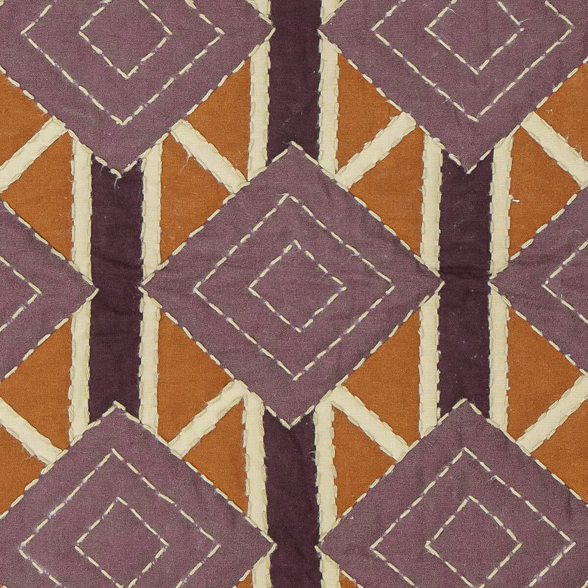 Bloomingville - Honia Vægdekoration Tæppe - Brun - Bomuld