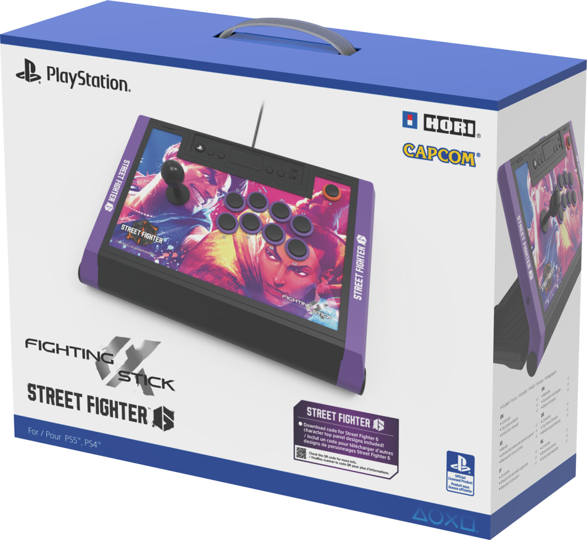 Hori Fighting Stick Street Fighter 6 Ps5