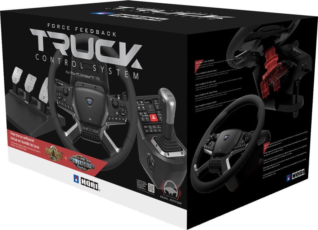 Hori Force Feedback Truck Control System For Pc Windows 1011