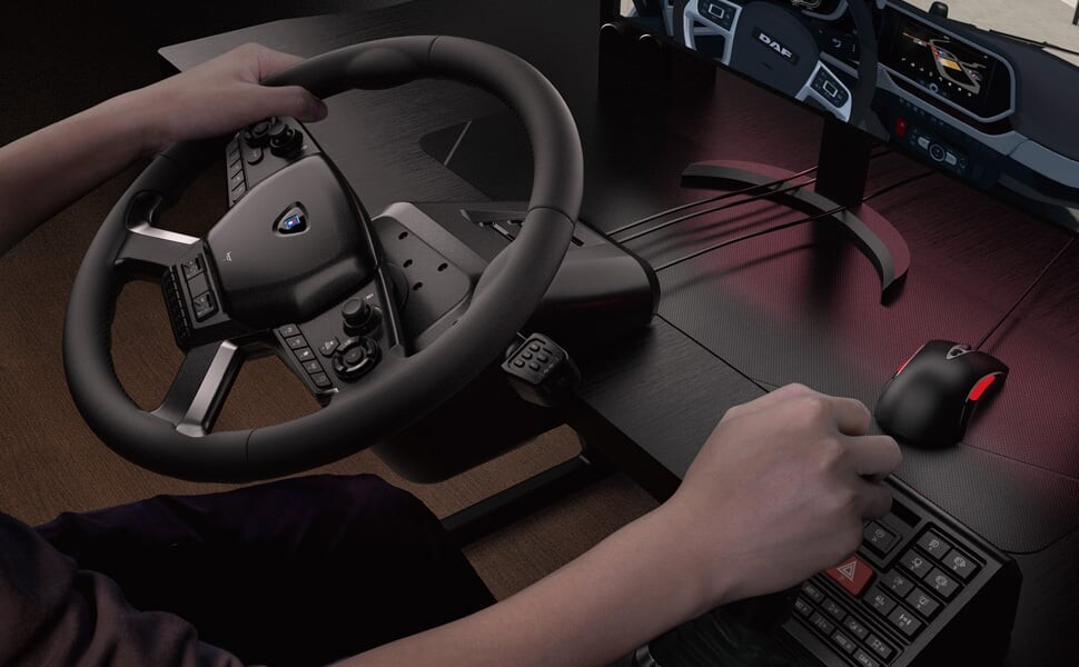 Hori Force Feedback Truck Control System For Pc Windows 1011