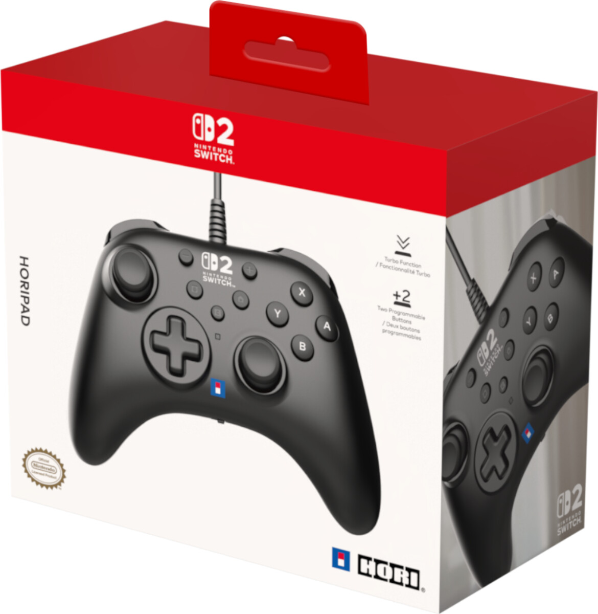 Hori - Horipad Turbo - Black - Dark Grey