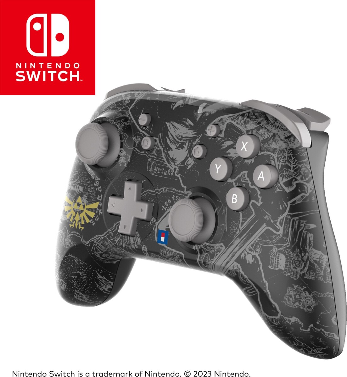 Hori Horipad Wireless Zelda - Black Grey
