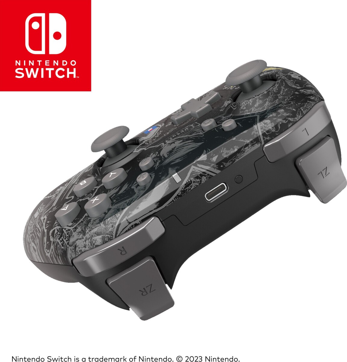 Hori Horipad Wireless Zelda - Black Grey