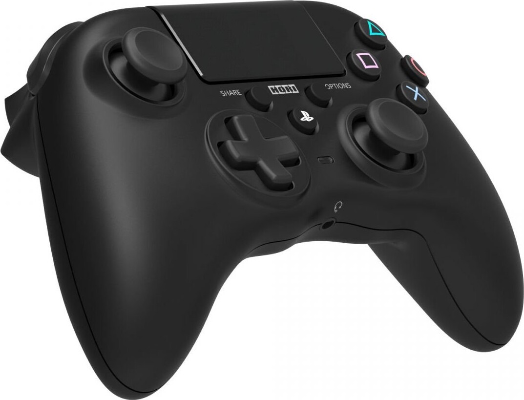 Hori Onyx - Trådløs Controller Til Playstation 4 - Ps4 Og - Sort | Se tilbud og køb Gucca.dk