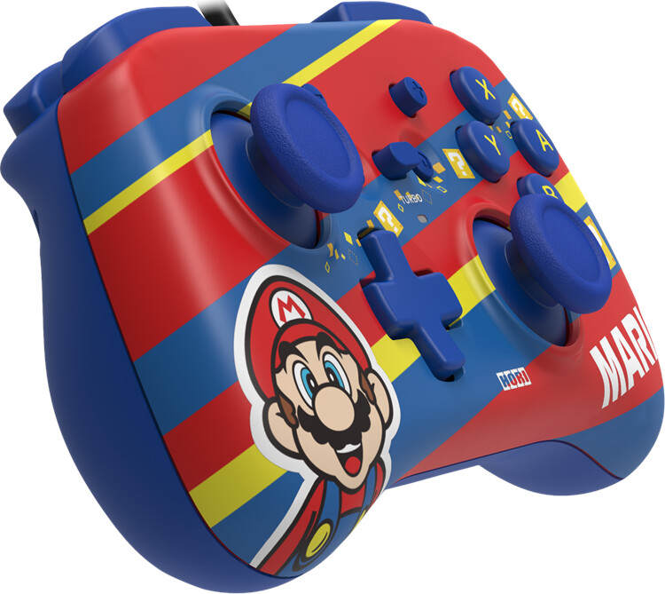 Hori - Nintendo Switch Horipad Mini Controller - Super Mario - Rød Blå