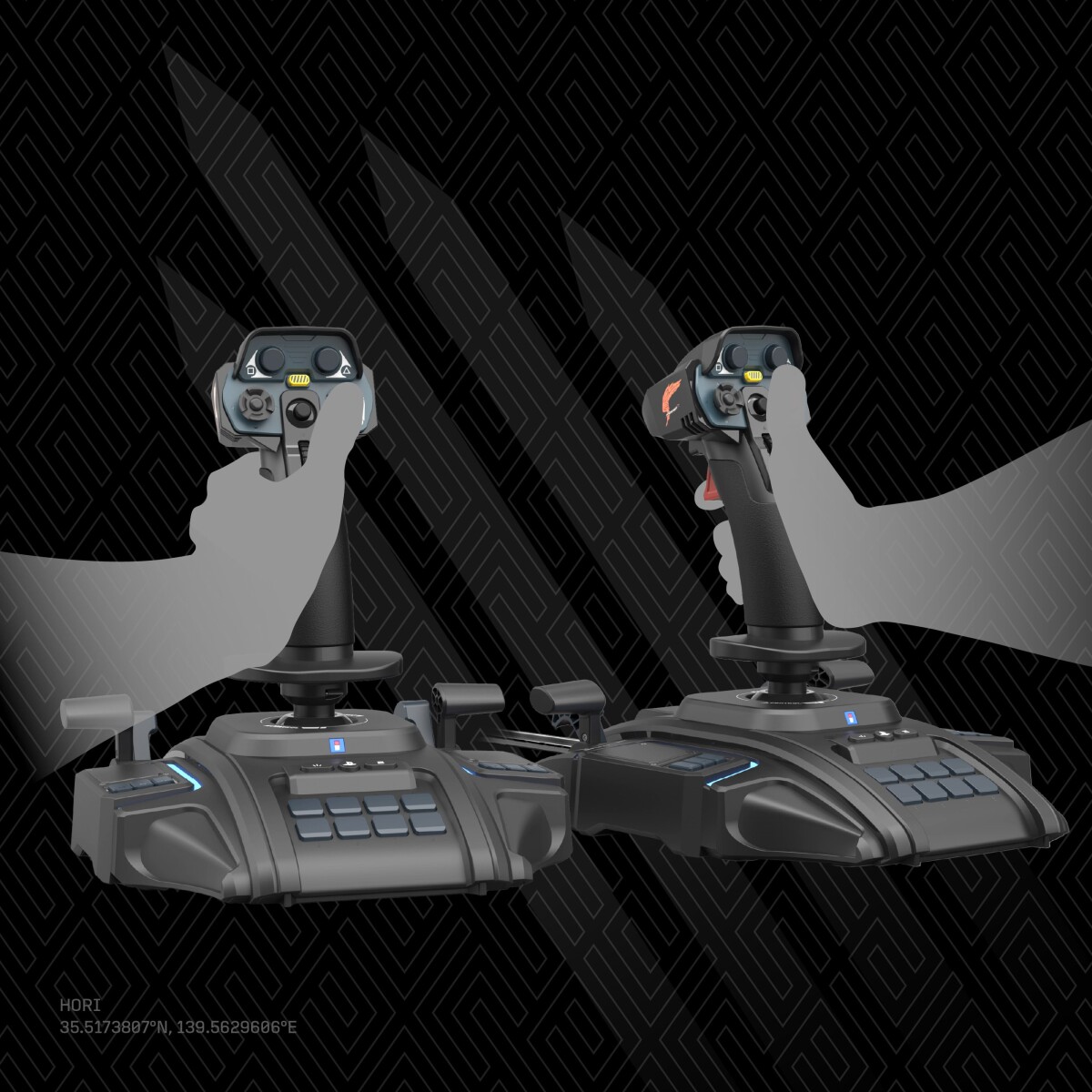 Hori - Ps5 Flight Stick - Ace Combat 8 Wings Of Theve - Black