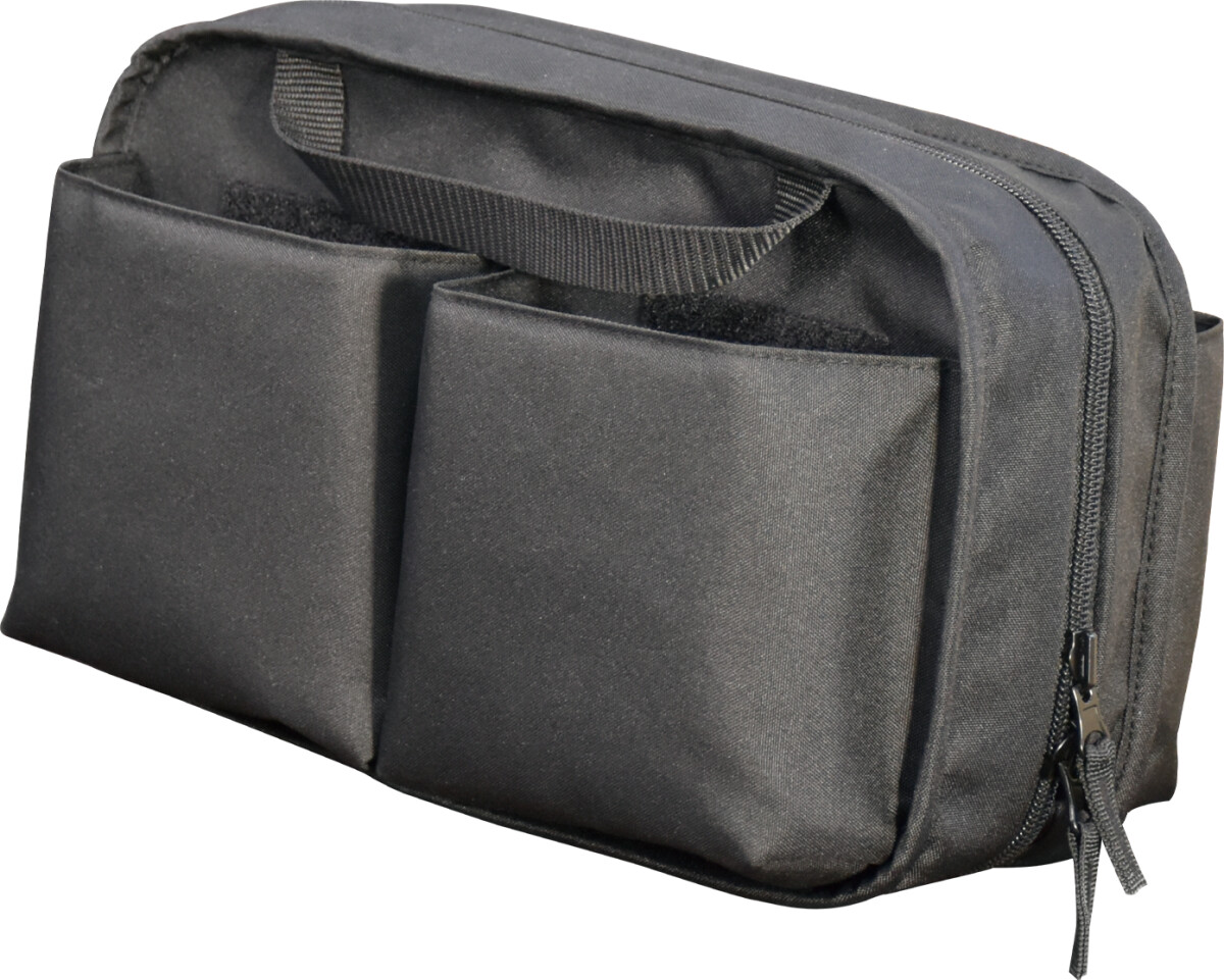 Hori - Reversible Travel Pouch - Black - Mid-Size