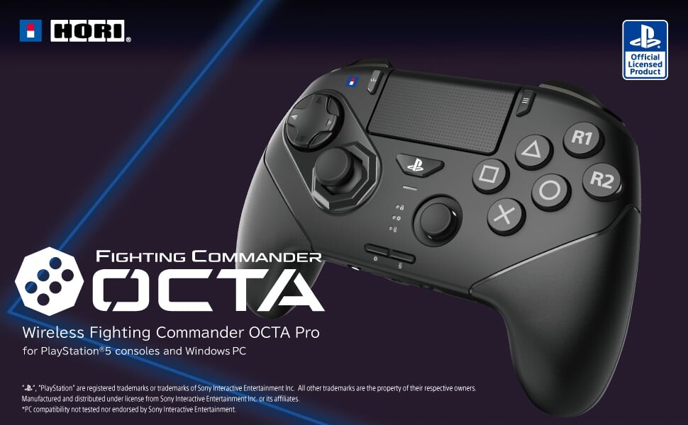 Hori Wireless Fighting Commander Octa Pro For Ps5