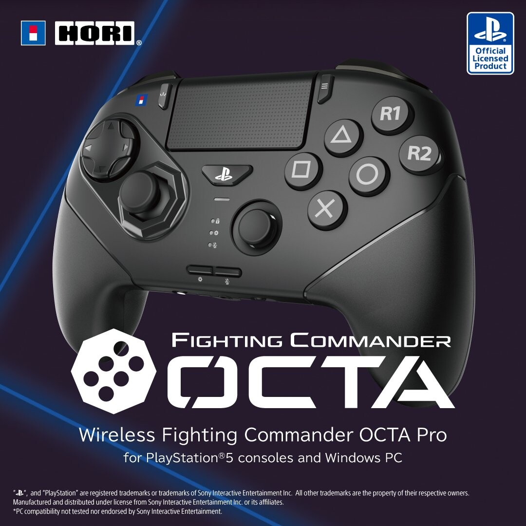Hori Wireless Fighting Commander Octa Pro For Ps5