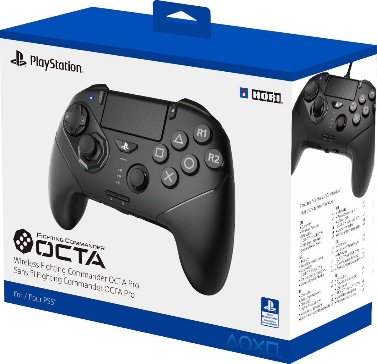 Hori Wireless Fighting Commander Octa Pro For Ps5