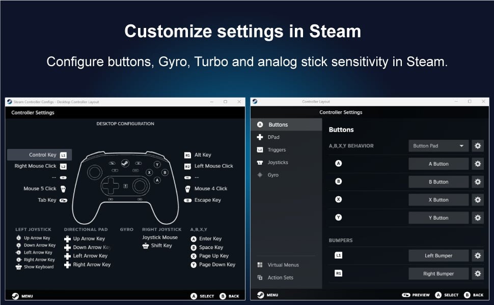 Hori Wireless Horipad For Steam