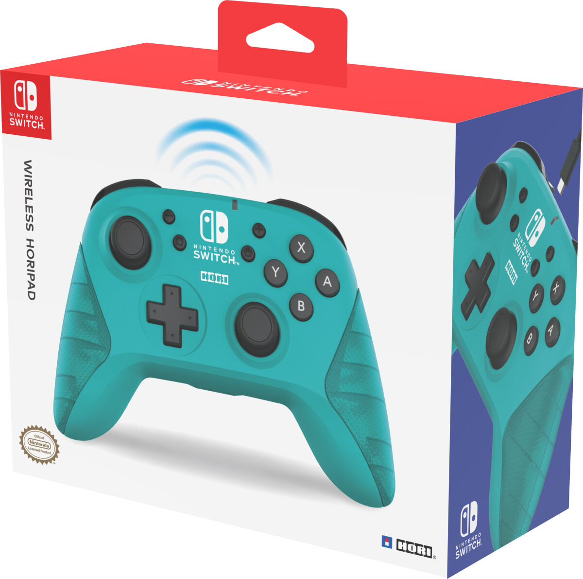 Hori - Wireless Horipad - Teal - Switchswitch 2