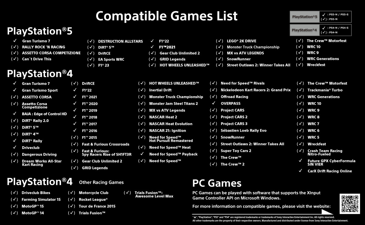 Hori Wireless Racing Wheel Apex For Playstation 5 Playstation 4 And Pc