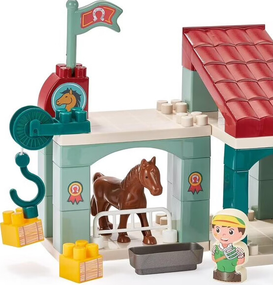 Heste Ridecenter Figur Legesæt - Ecoiffier Abrick