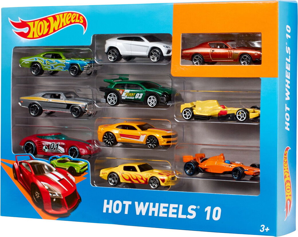 Hot Wheels Biler - 10 Stk