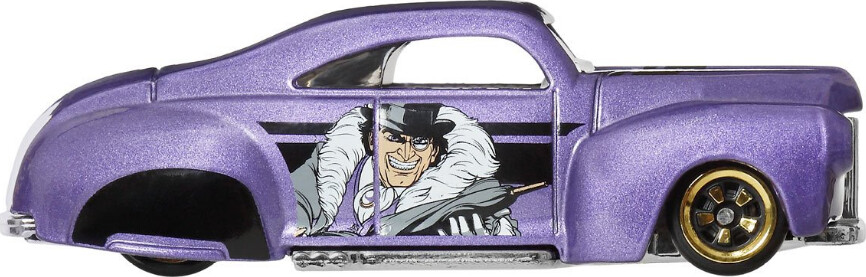 Hot Wheels - Hdg89 1920 - Batman - Tail Dragger Bil - Silver