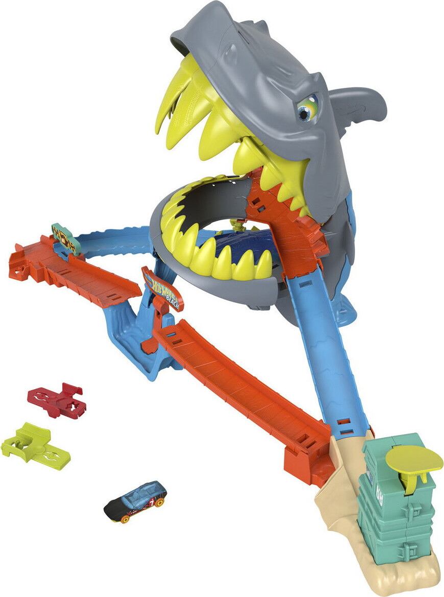 Hot Wheels - City Shark Chomp Beach - Haj - Mattel